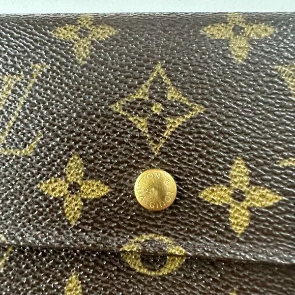 Vintage Louis Vuitton Monogram Porte Tresor International Long Wallet - Picture 2 of 12
